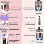 4-in-1 Automatic Makeup Brush Cleaner, Dryer, and Sanitizer