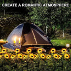 Solar LED Sunflower Garden Lights